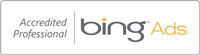 Bing Ads Accredited Professional Badge